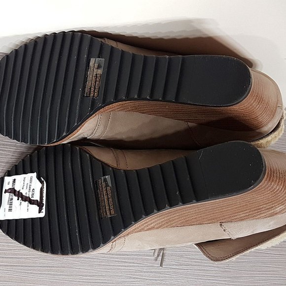 Caslon Gaby Faux Shearling Lace-Up Bootie, Sand Leather, Womens Size 11 M / 41 - Picture 11 of 11